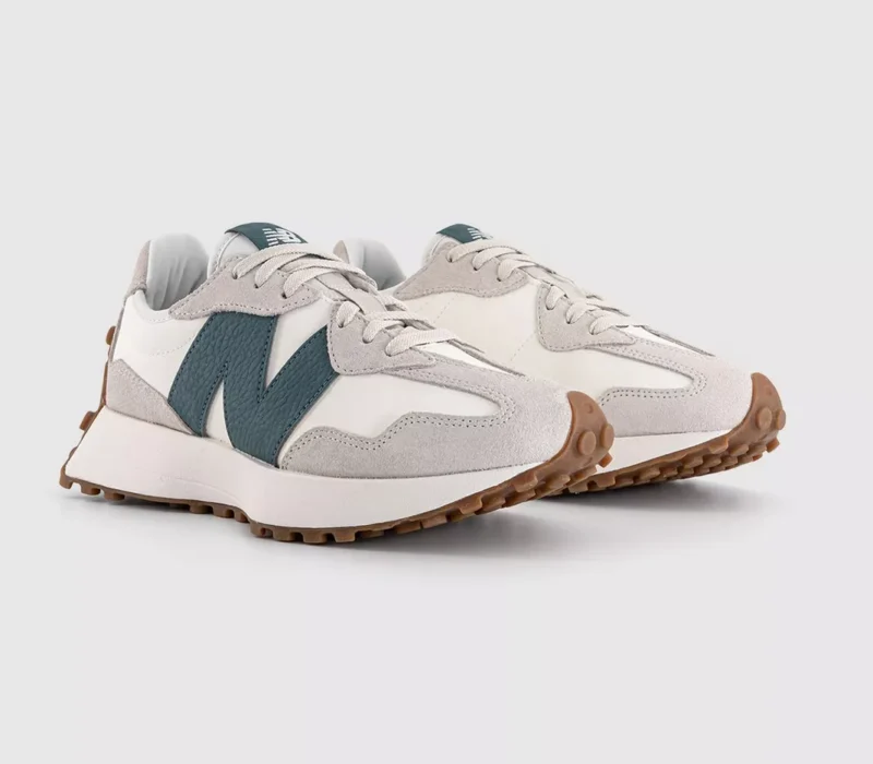 New Balance 327 Trainers New Spruce White - Image 2