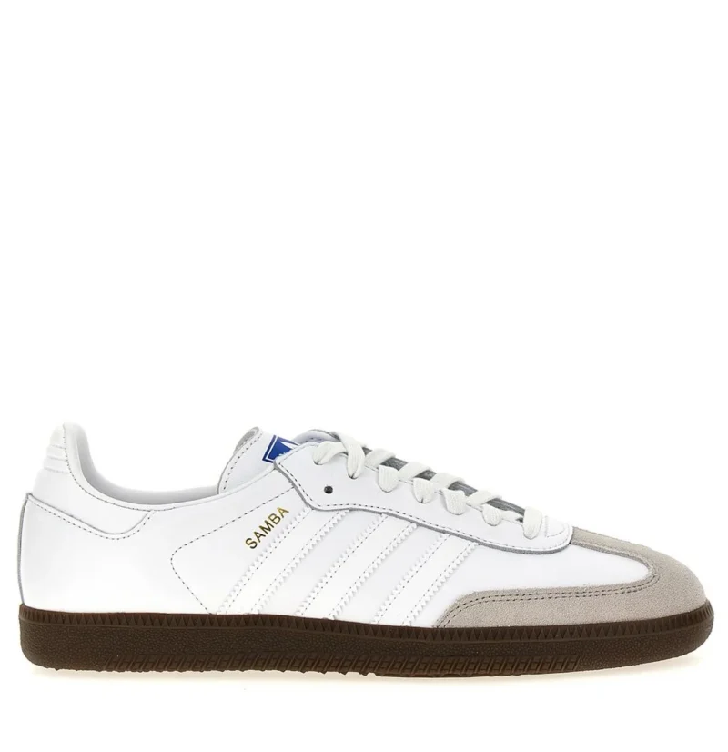 Adidas Samba OG Lace-Up FTWWHTFTWWHTGUM5 Sneakers