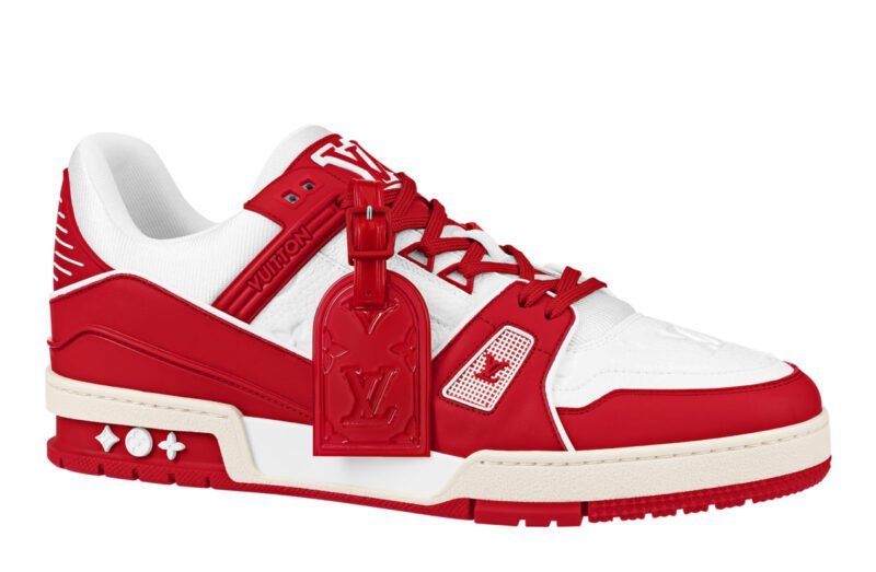 Louis Vuitton-Red-Train Sneaker