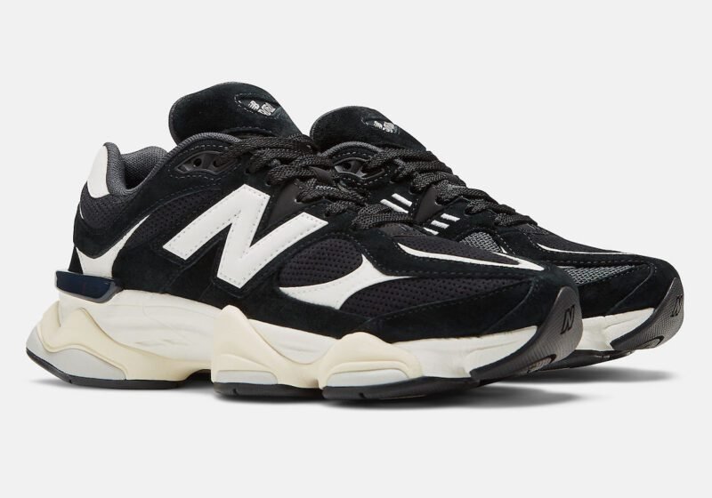 New Balance 9060 Black & White - Image 2