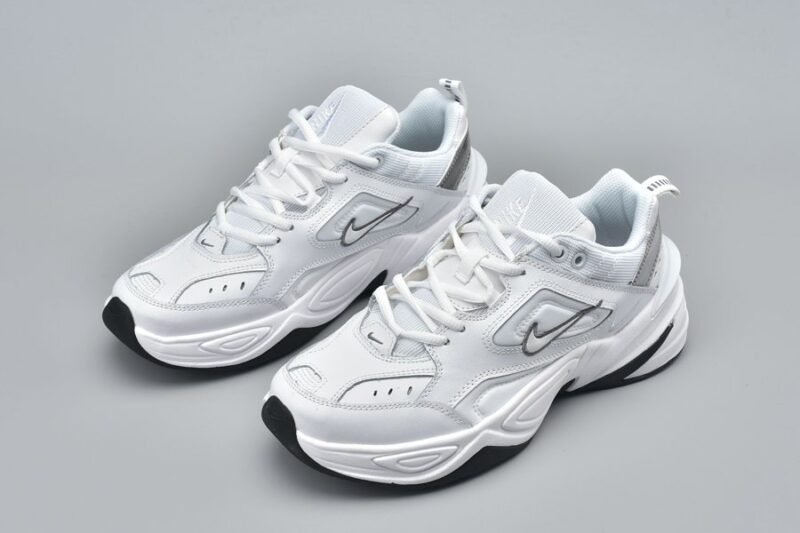 Nike M2K Tekno White Grey Dad-style Sneaker - Image 2