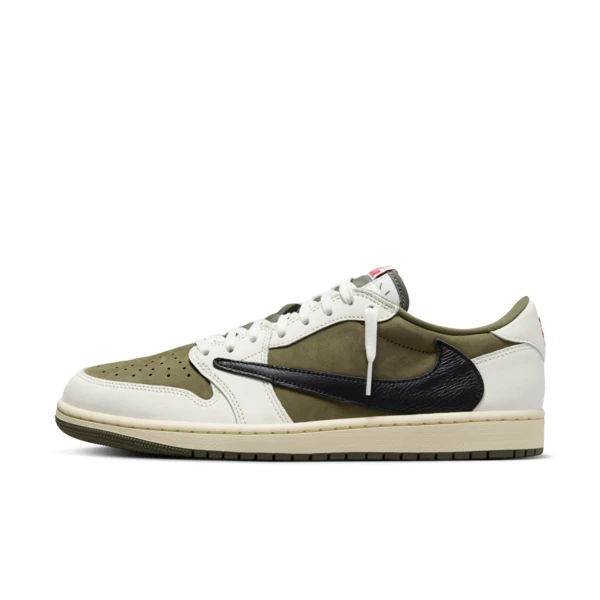 Travis Scott x Air Jordan 1 Low "Medium Olive"