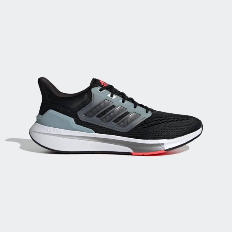 adidas Men's EQ21 T5 Running Shoe, Core Black/Carbon/Magic Grey