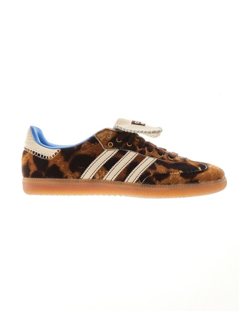 adidas x wales bonner pony leo samba (dark brown / cream white)