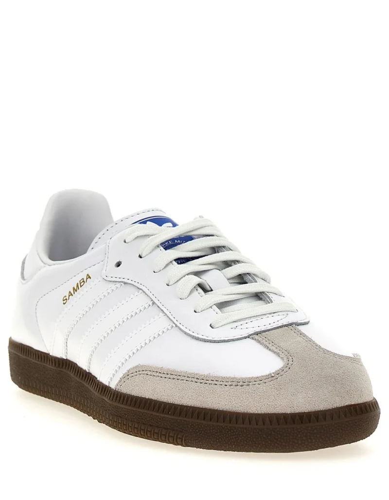 Adidas Samba OG Lace-Up FTWWHTFTWWHTGUM5 Sneakers - Image 2