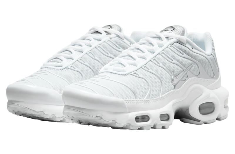 Nike Air Max Plus WMNS White / Metallic Silver - Image 2