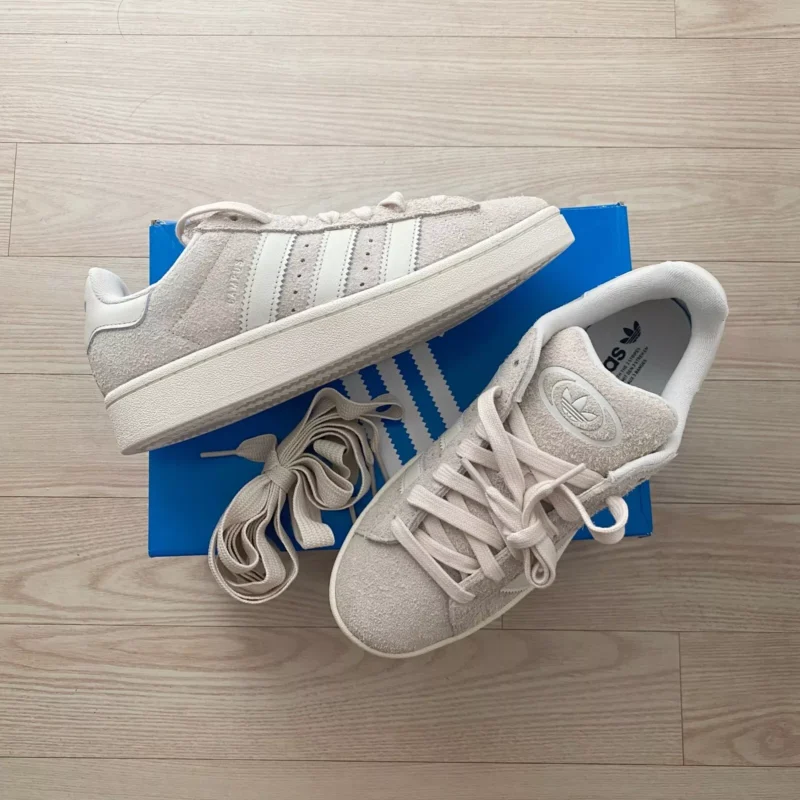 adidas Campus 00s Wonder White Sneakers - Image 2