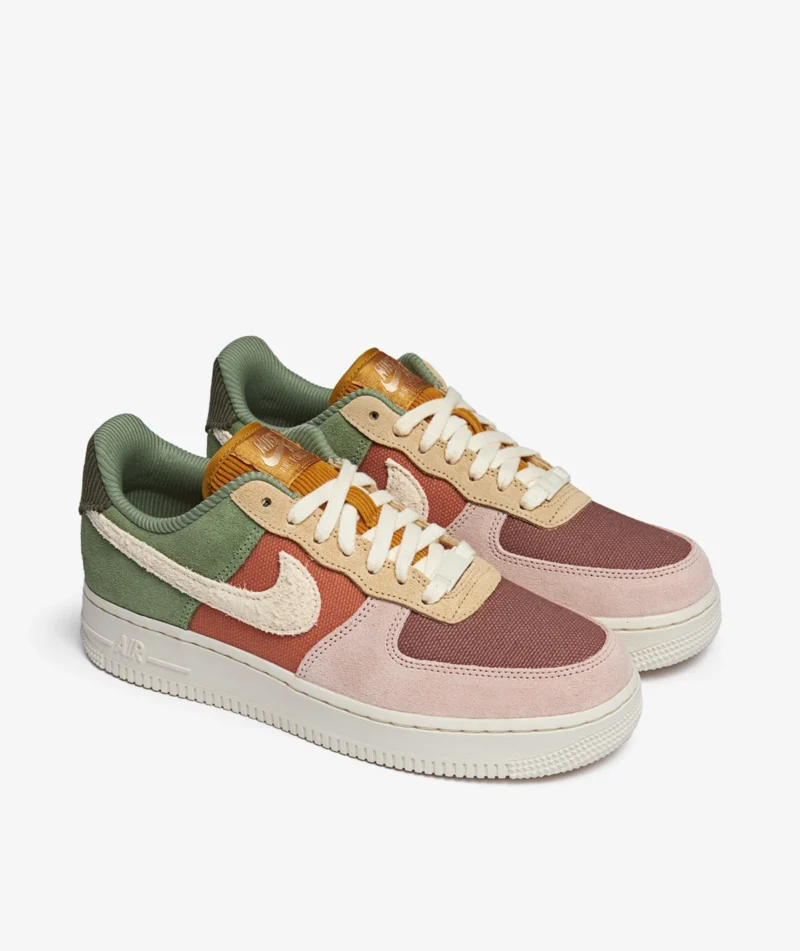 Nike Women's Air Force 1 '07 LX "Oil Green" - Image 2