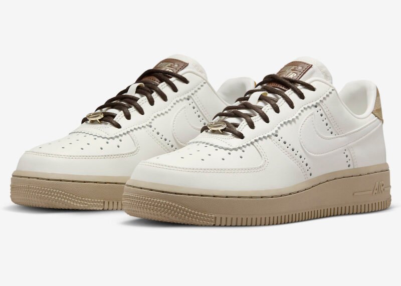 Nike Uses Brogue Detailing On This Air Force 1 Low - Image 2