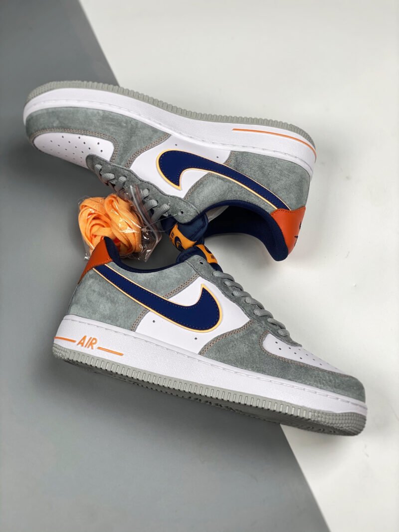Air Force 1 Low Grey White Navy - Image 2