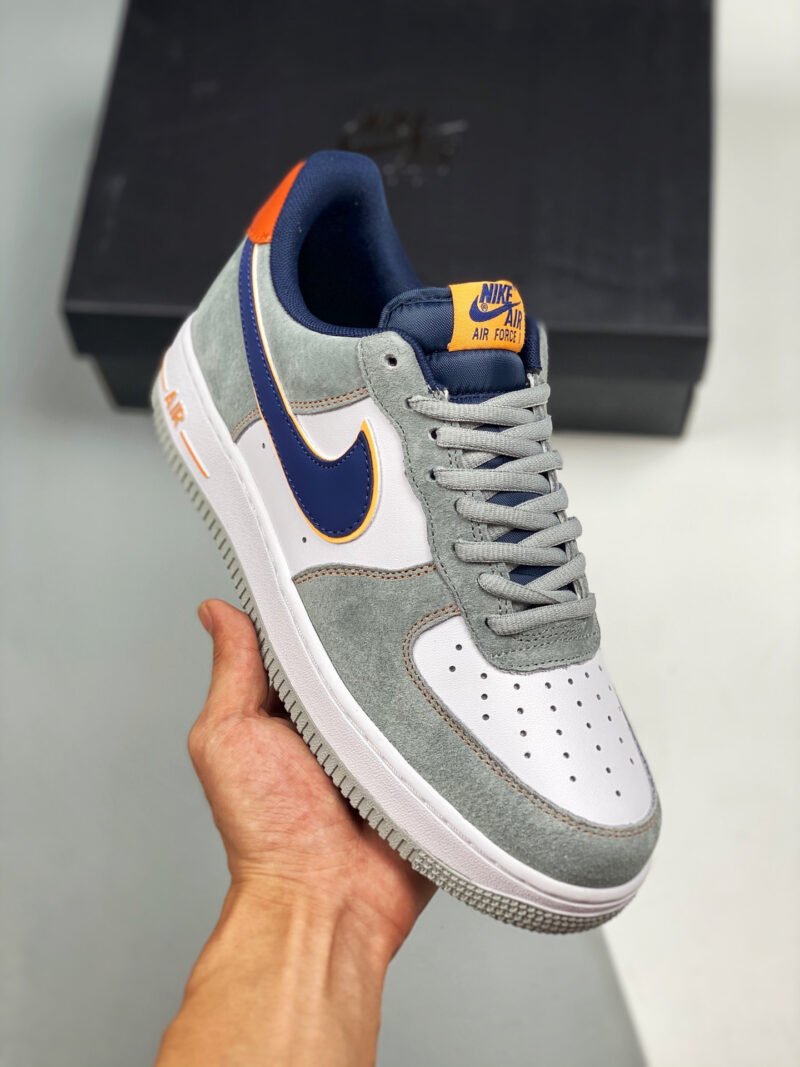 Air Force 1 Low Grey White Navy