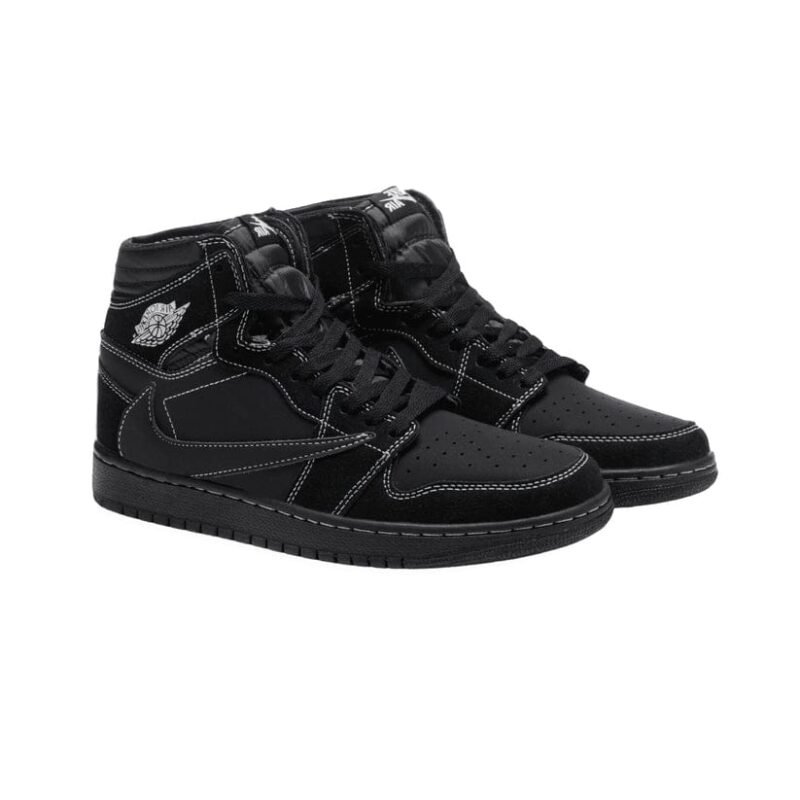 Nike Jordan Retro 1 High x Travis Scott Black Phantom - Image 2
