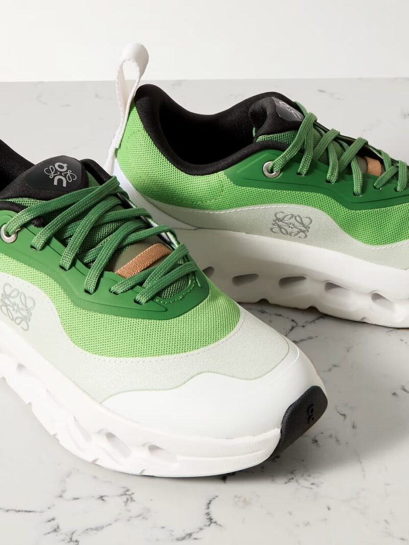 Loewe X On Cloudtilt 2.0 Running Shoes In green White - Image 3